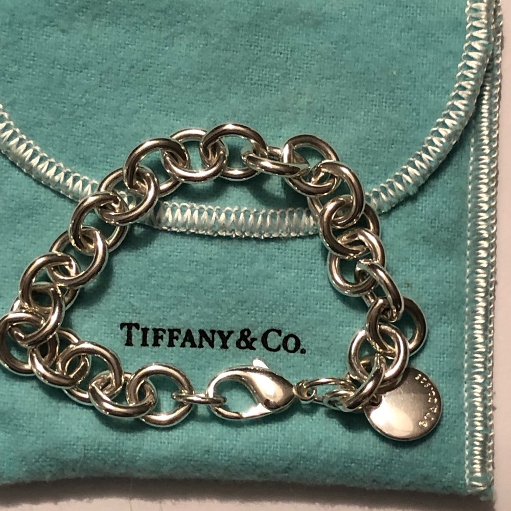 Tiffany Sterling Silver Charm Bracelet